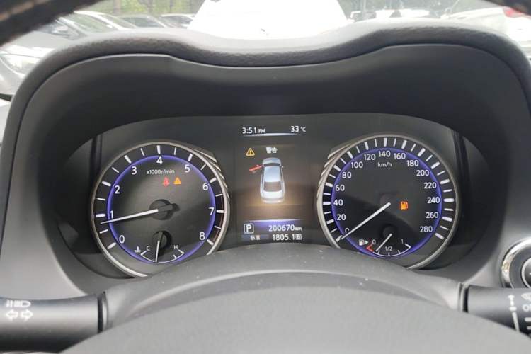 Used Infiniti Q50L 2015 2.0T Enjoyment Edition Instrument Cluster