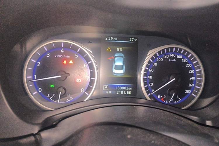 Used Infiniti Q50L 2015 2.0T Enjoyment Edition Instrument Cluster