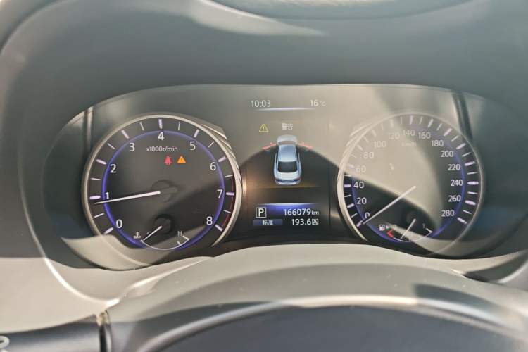 Used Infiniti Q50L 2015 2.0T Enjoyment Edition Instrument Cluster