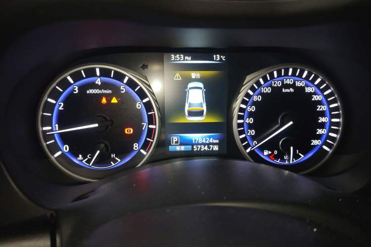 Used Infiniti Q50L 2015 2.0T Enjoyment Edition Instrument Cluster