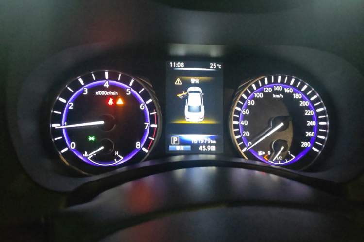Used Infiniti Q50L 2015 2.0T Sport Edition Instrument Cluster