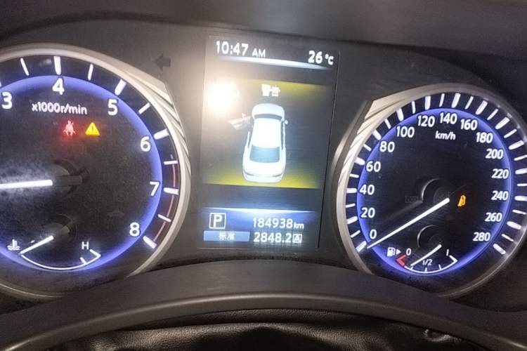 Used Infiniti Q50L 2015 2.0T Enjoyment Edition Instrument Cluster