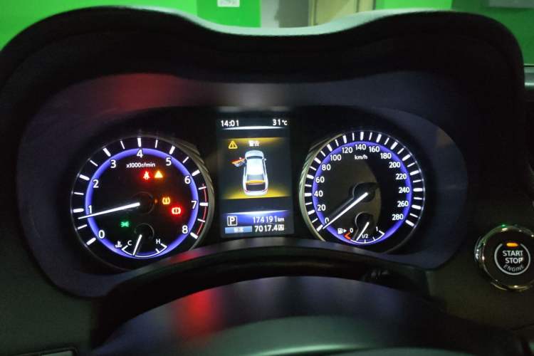 Used Infiniti Q50L 2015 2.0T Enjoyment Edition Instrument Cluster