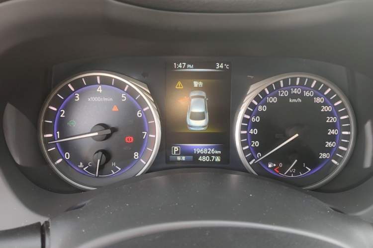 Used Infiniti Q50L 2015 2.0T Luxury Sport Edition Instrument Cluster