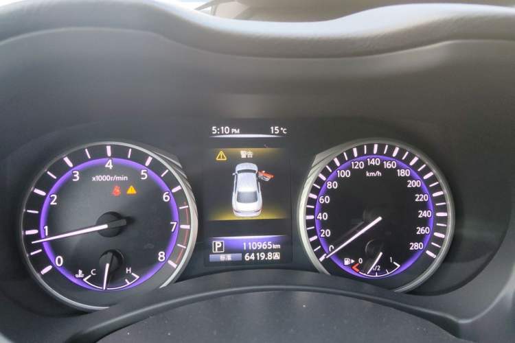 Used Infiniti Q50L 2015 2.0T Enjoyment Edition Instrument Cluster