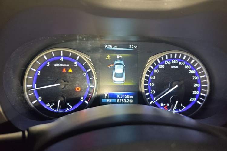 Used Infiniti Q50L 2015 2.0T Enjoyment Edition Instrument Cluster