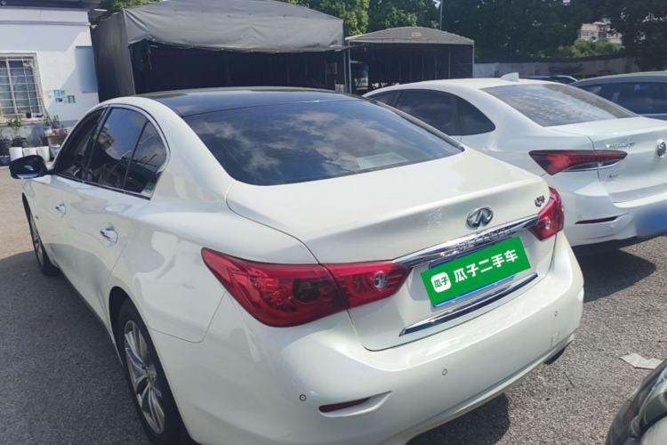 Used Infiniti Q50L 2015 2.0T Enjoyment Edition Rear Left 45 Deg