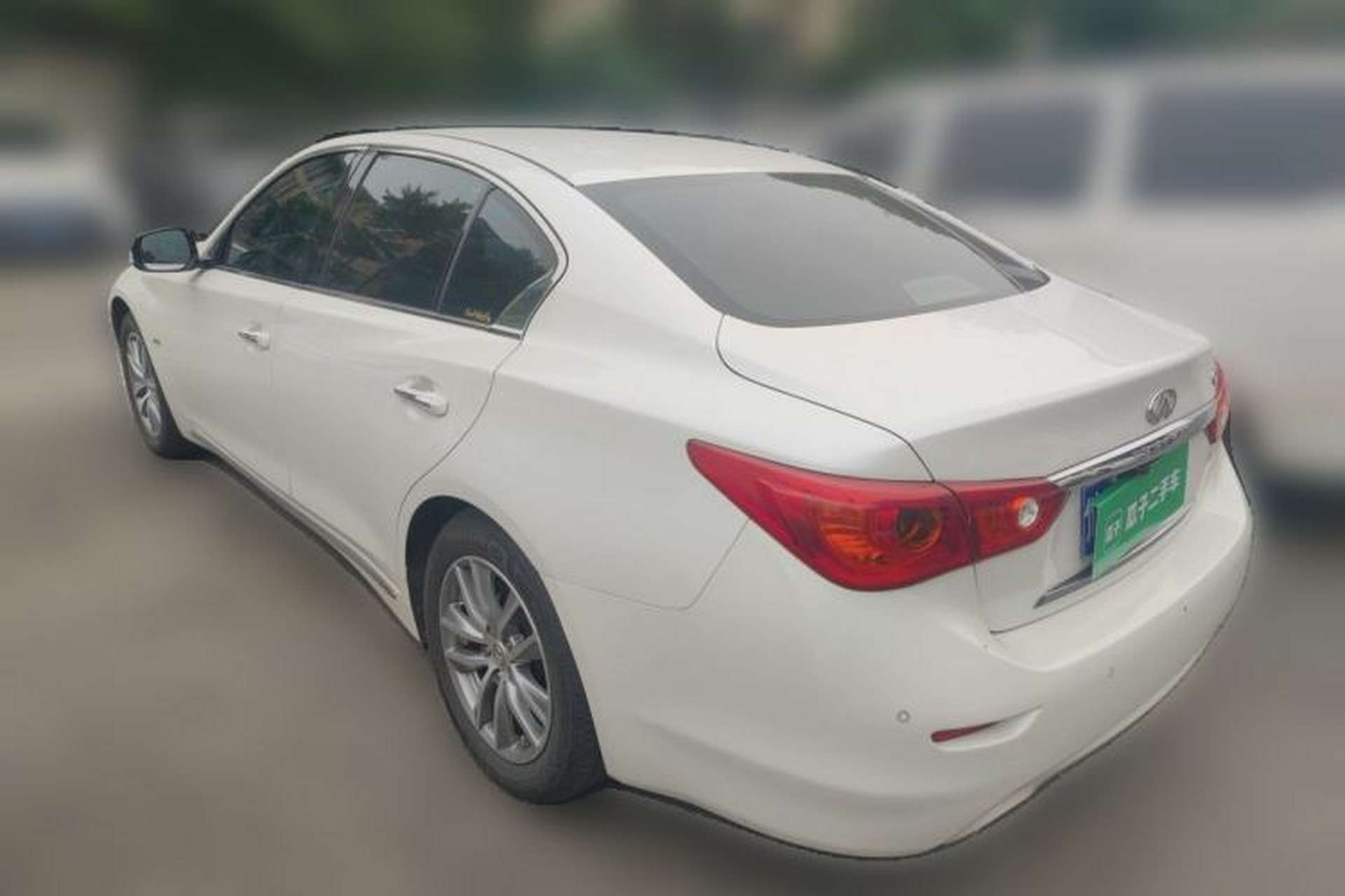 Used Infiniti Q50L 2015 2.0T Enjoyment Edition Rear Left 45 Deg