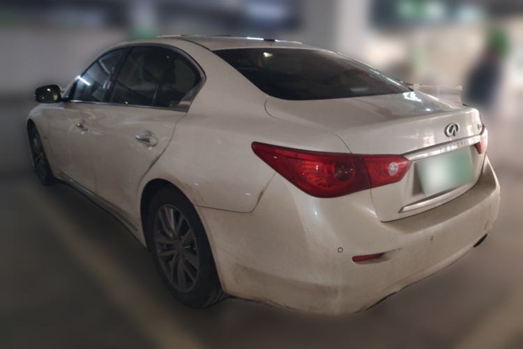 Used Infiniti Q50L 2015 2.0T Enjoyment Edition Rear Left 45 Deg