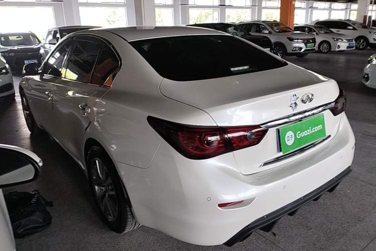 Used Infiniti Q50L 2015 2.0T Enjoyment Edition Rear Left 45 Deg