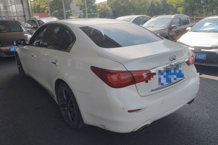 Used Infiniti Q50L 2015 2.0T Luxury Sport Edition Rear Left 45 Deg