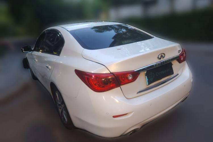 Used Infiniti Q50L 2015 2.0T Luxury Edition Rear Left 45 Deg