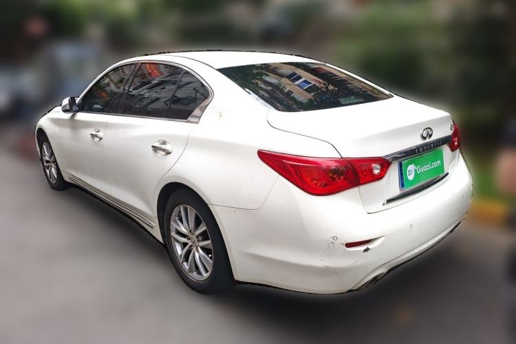 Used Infiniti Q50L 2015 2.0T Enjoyment Edition Rear Left 45 Deg
