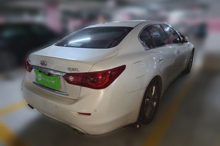 Used Infiniti Q50L 2015 2.0T Enjoyment Edition Rear Right 45 Deg