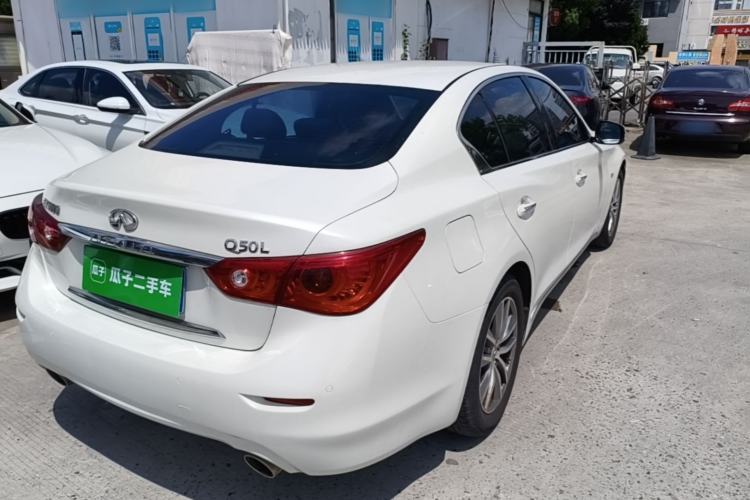 Used Infiniti Q50L 2015 2.0T Enjoyment Edition Rear Right 45 Deg