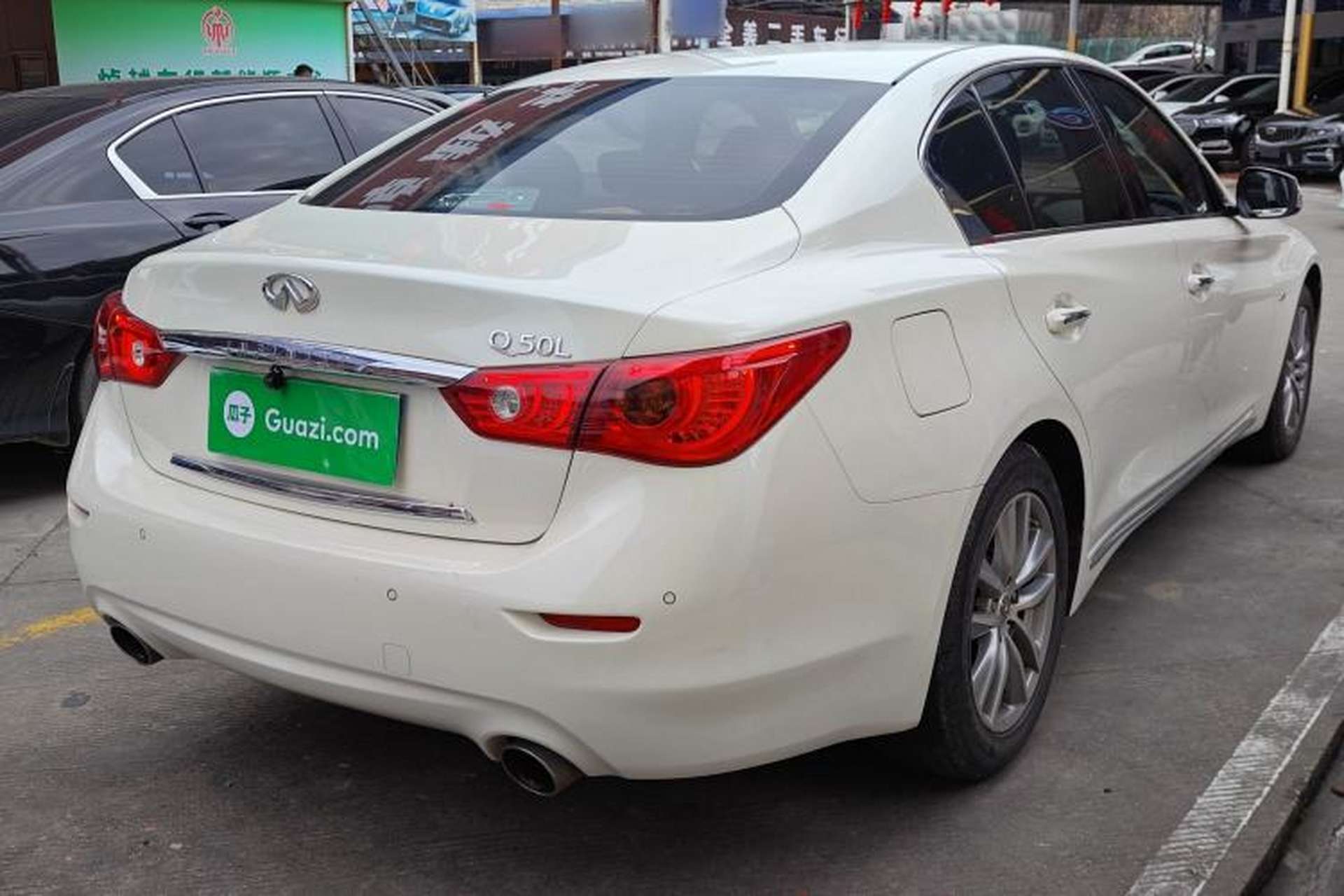 Used Infiniti Q50L 2015 2.0T Comfort Edition Rear Right 45 Deg