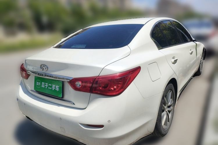 Used Infiniti Q50L 2015 2.0T Enjoyment Edition Rear Right 45 Deg