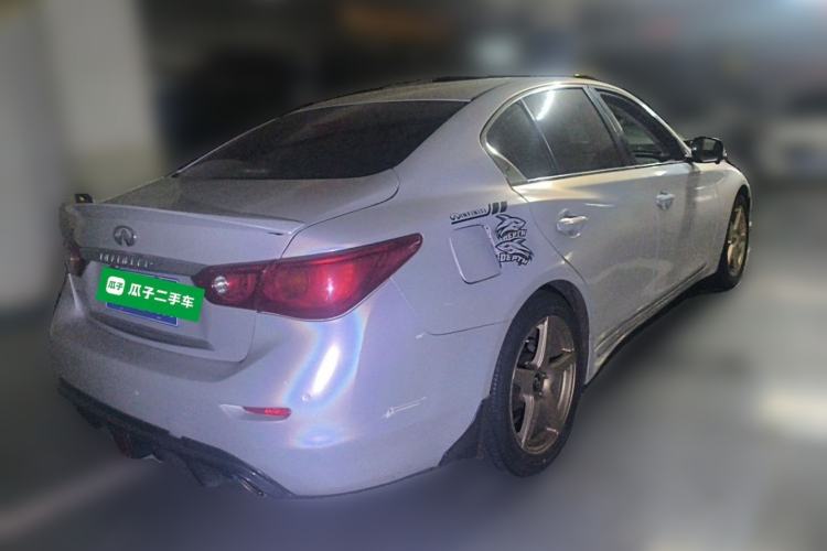 Used Infiniti Q50L 2015 2.0T Enjoyment Edition Rear Right 45 Deg
