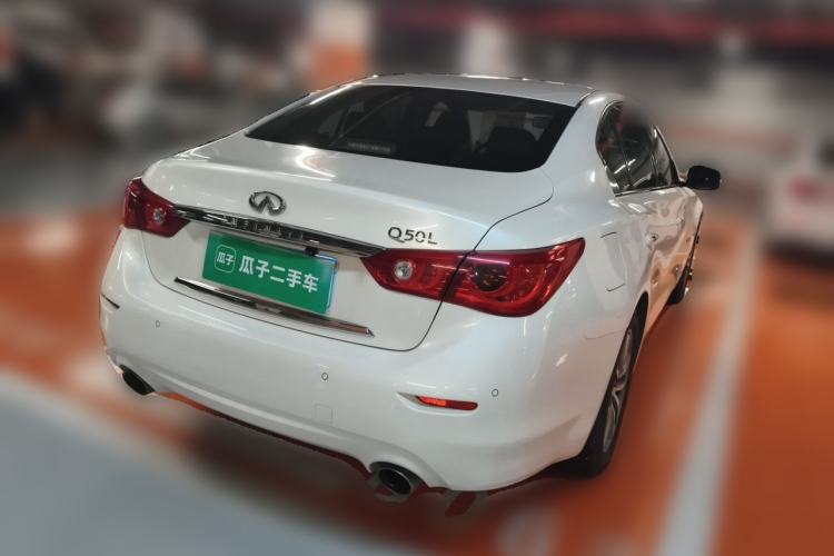 Used Infiniti Q50L 2015 2.0T Enjoyment Edition Rear Right 45 Deg