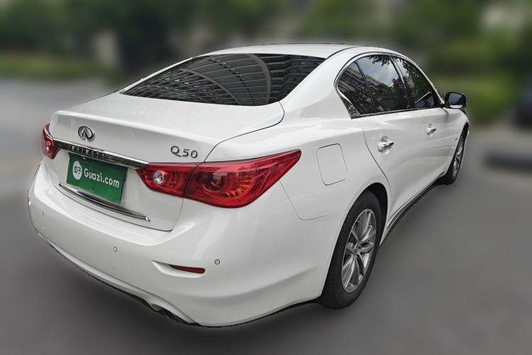 Used Infiniti Q50L 2015 2.0T Enjoyment Edition Rear Right 45 Deg
