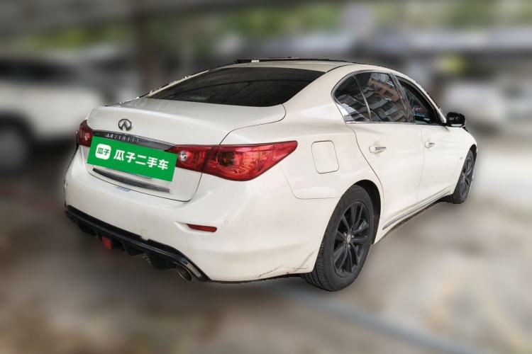 Used Infiniti Q50L 2015 2.0T Enjoyment Edition Rear Right 45 Deg