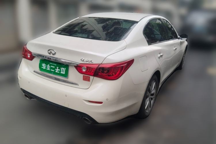 Used Infiniti Q50L 2015 2.0T Enjoyment Edition Rear Right 45 Deg