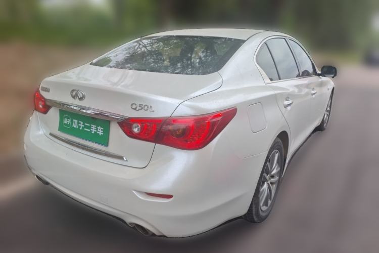 Used Infiniti Q50L 2015 2.0T Enjoyment Edition Rear Right 45 Deg