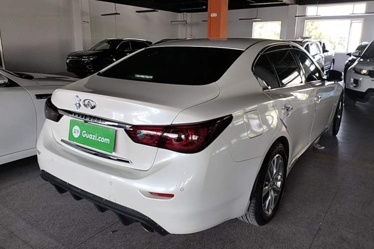 Used Infiniti Q50L 2015 2.0T Enjoyment Edition Rear Right 45 Deg