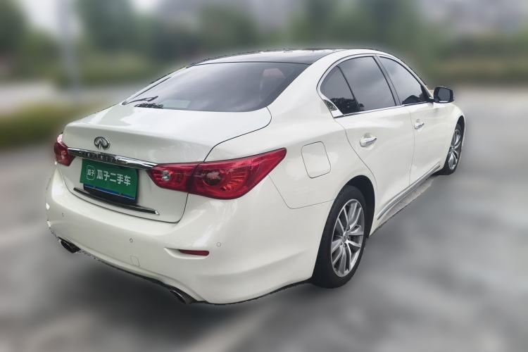Used Infiniti Q50L 2015 2.0T Enjoyment Edition Rear Right 45 Deg