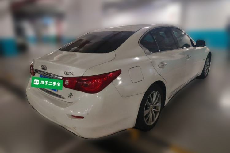 Used Infiniti Q50L 2015 2.0T Enjoyment Edition Rear Right 45 Deg