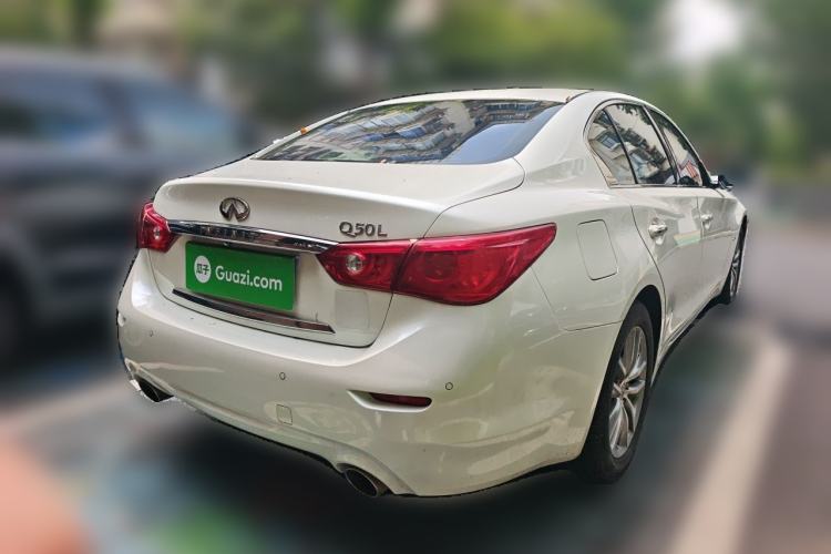 Used Infiniti Q50L 2015 2.0T Enjoyment Edition Rear Right 45 Deg