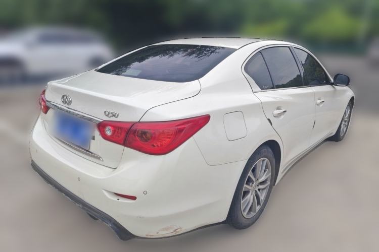 Used Infiniti Q50L 2015 2.0T Enjoyment Edition Rear Right 45 Deg