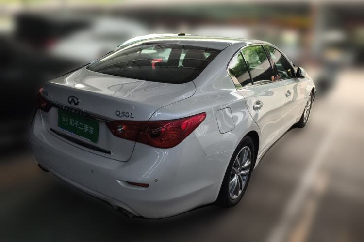 Used Infiniti Q50L 2015 2.0T Enjoyment Edition Rear Right 45 Deg