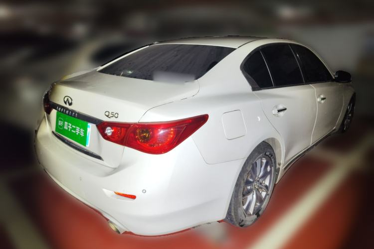 Used Infiniti Q50L 2015 2.0T Enjoyment Edition Rear Right 45 Deg