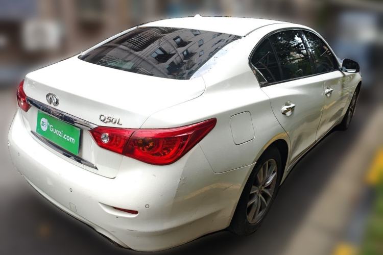 Used Infiniti Q50L 2015 2.0T Enjoyment Edition Rear Right 45 Deg