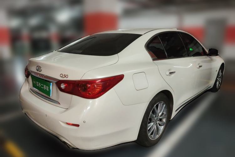 Used Infiniti Q50L 2015 2.0T Enjoyment Edition Rear Right 45 Deg