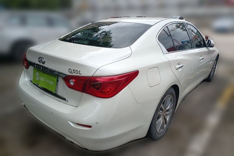 Used Infiniti Q50L 2015 2.0T Enjoyment Edition Rear Right 45 Deg
