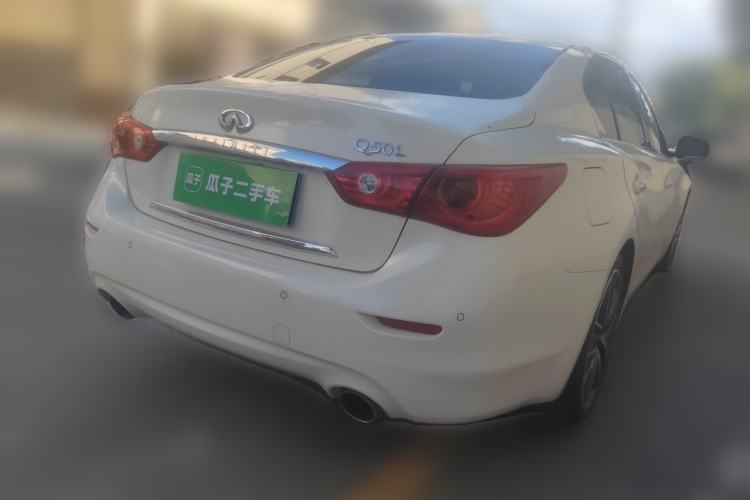 Used Infiniti Q50L 2015 2.0T Sport Edition Rear Right 45 Deg