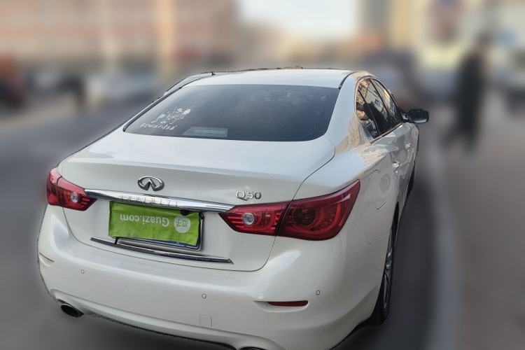 Used Infiniti Q50L 2015 2.0T Enjoyment Edition Rear Right 45 Deg