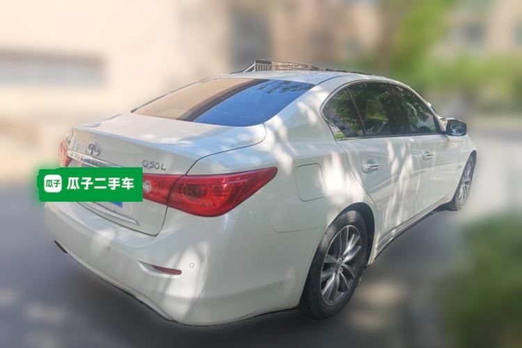 Used Infiniti Q50L 2015 2.0T Enjoyment Edition Rear Right 45 Deg