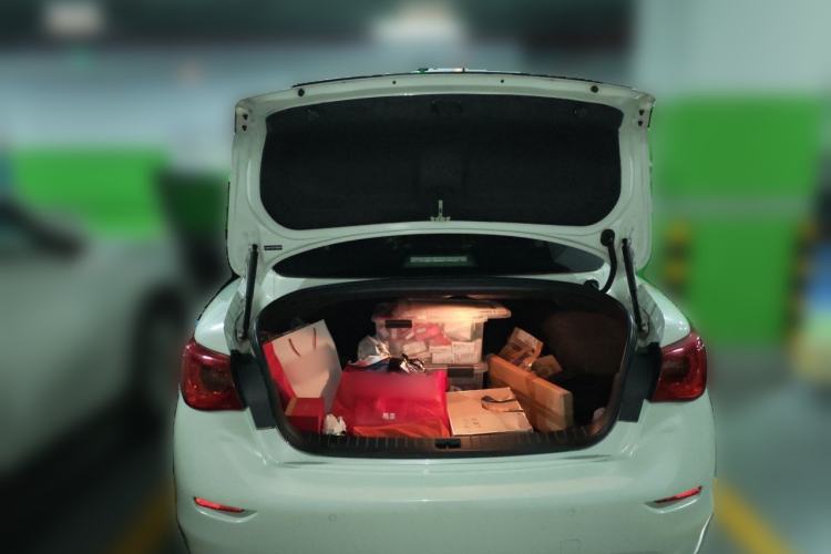 Used Infiniti Q50L 2015 2.0T Enjoyment Edition Trunk