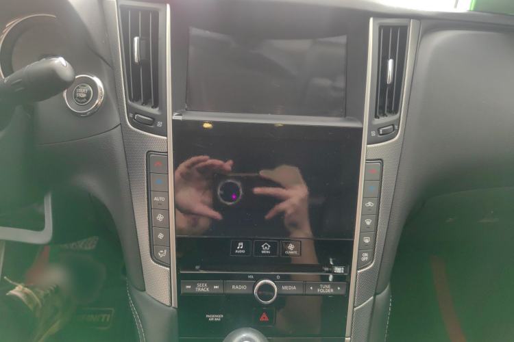 Used Infiniti Q50L 2016 2.0T Enjoyment Edition Audio And AC Panel