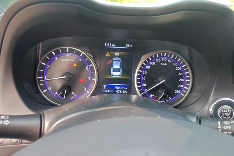 Used Infiniti Q50L 2016 2.0T Enjoyment Edition Instrument Cluster