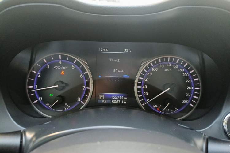 Used Infiniti Q50L 2016 2.0T Comfort Edition Instrument Cluster