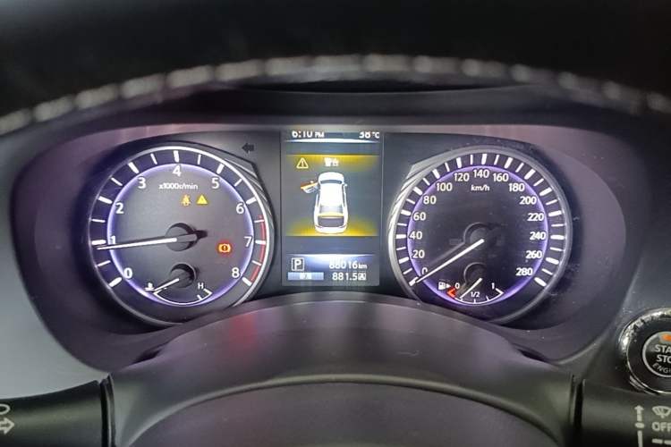 Used Infiniti Q50L 2016 2.0T Enjoyment Edition Instrument Cluster