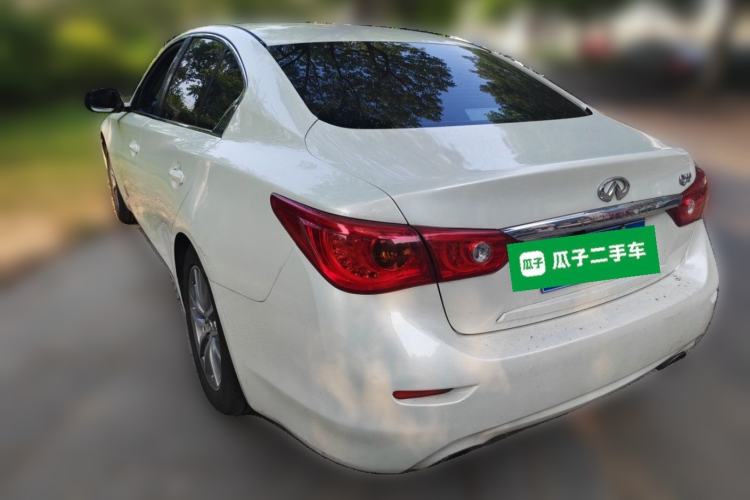 Used Infiniti Q50L 2016 2.0T Enjoyment Edition Rear Left 45 Deg