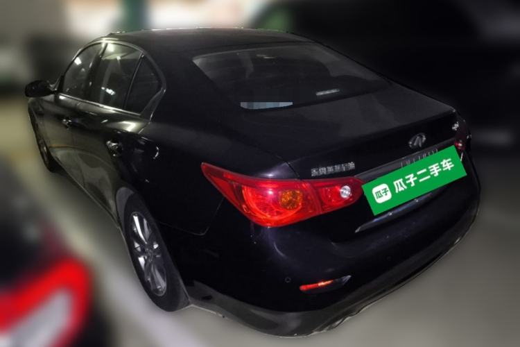 Used Infiniti Q50L 2016 2.0T Enjoyment Edition Rear Left 45 Deg