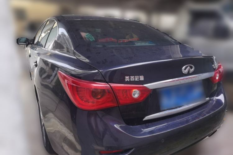 Used Infiniti Q50L 2016 2.0T Enjoyment Edition Rear Left 45 Deg