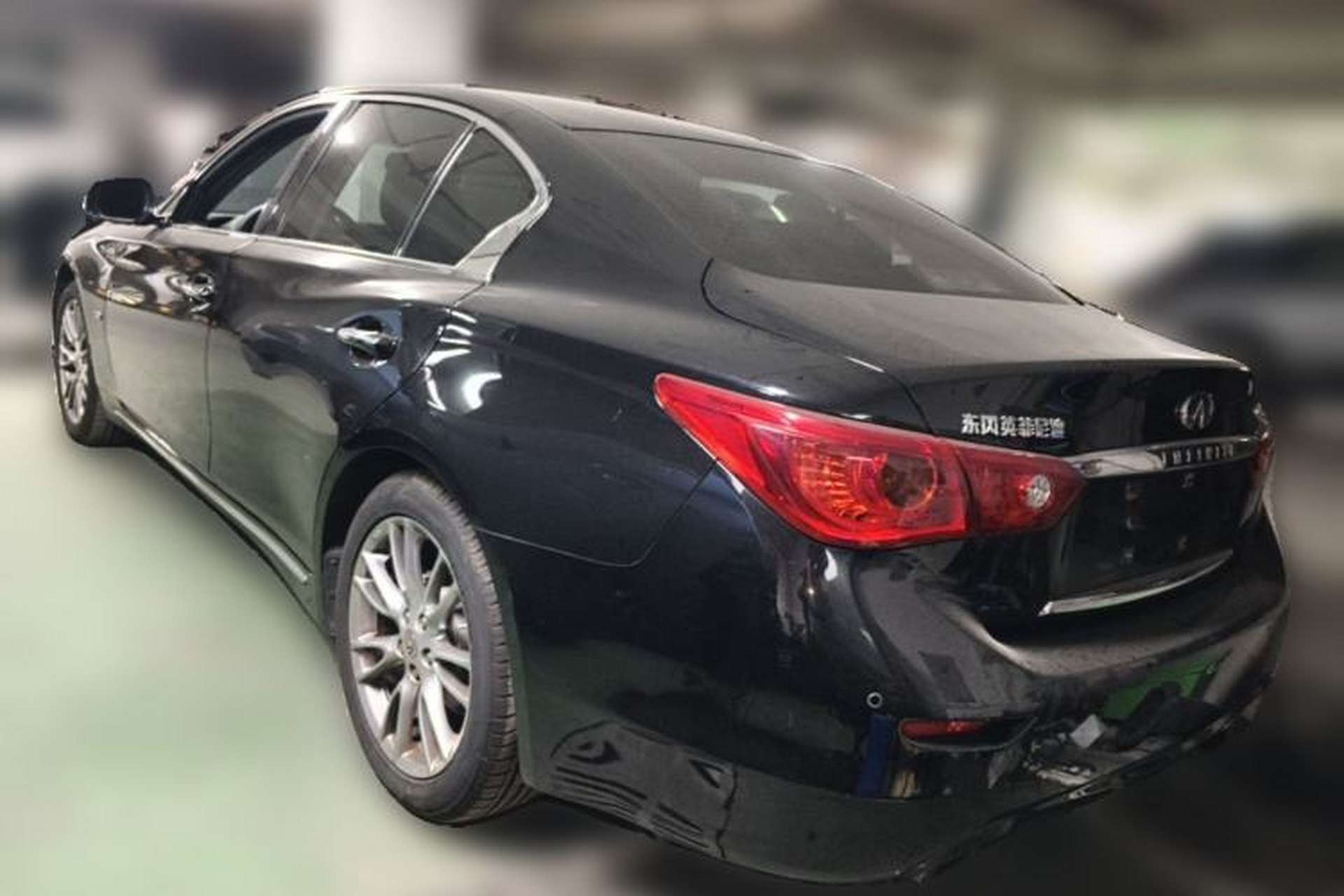 Used Infiniti Q50L 2016 2.0T Ambition Edition Rear Left 45 Deg