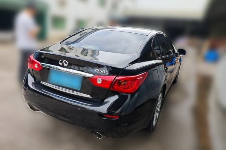Used Infiniti Q50L 2016 2.0T Enjoyment Edition Rear Right 45 Deg